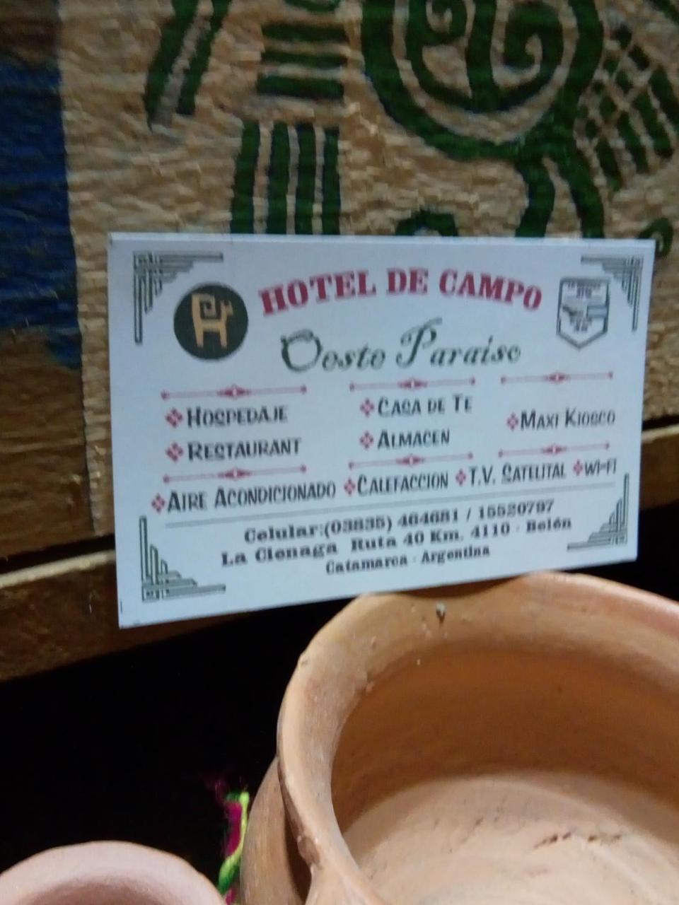 Hotel De Campo Oeste Paraiso La Ciénaga Εξωτερικό φωτογραφία